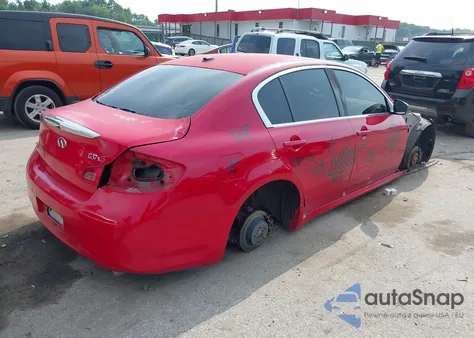 2011 Infiniti G37X из США, поврежденный, VIN JN1CV6AR8BM410364